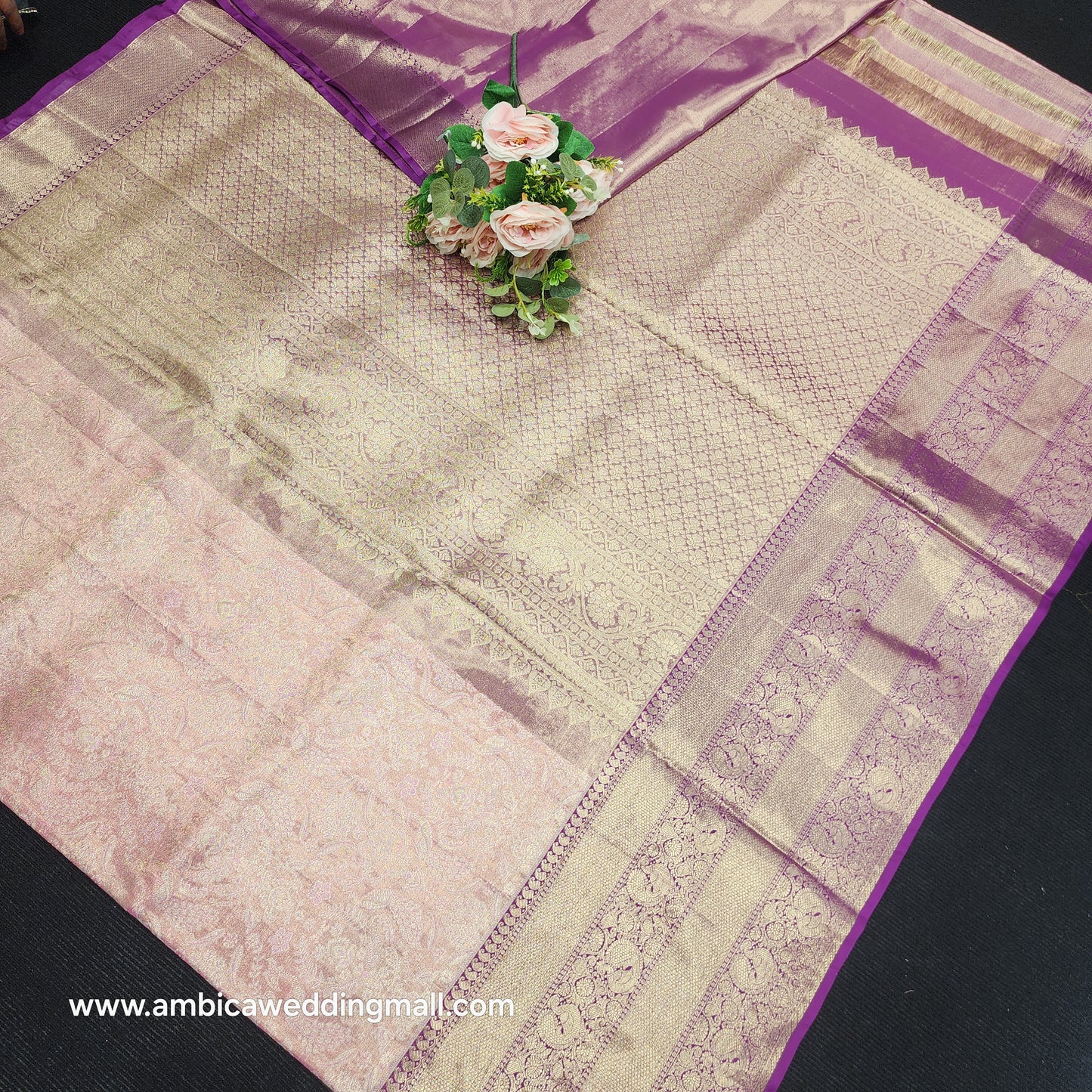 Pure Tissue Powerloom Bridal Kanchi Pattu Saree😍✨️