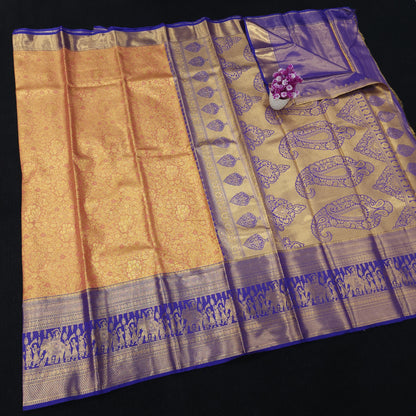 Semi  Kanchi Pattu Saree