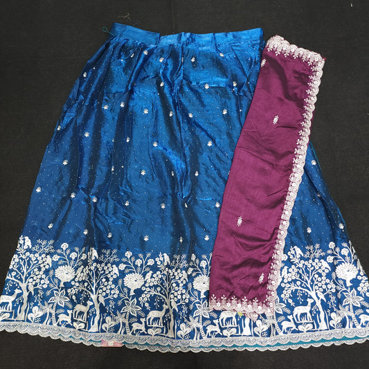 Banaras Fancy Half Saree