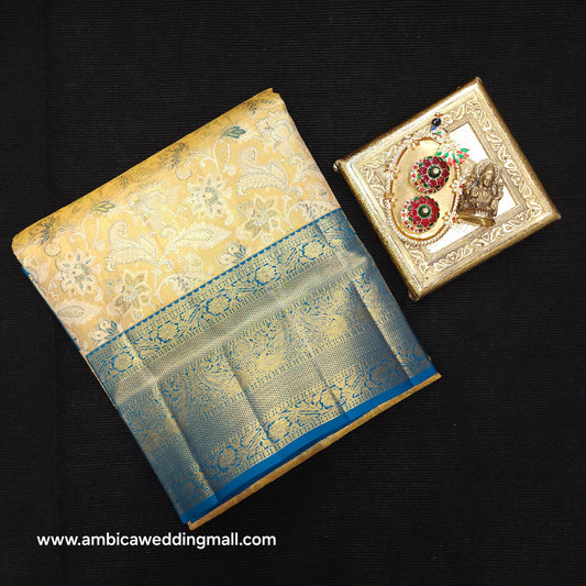 Pure Handloom Kanchi Pattu Bridal Saree