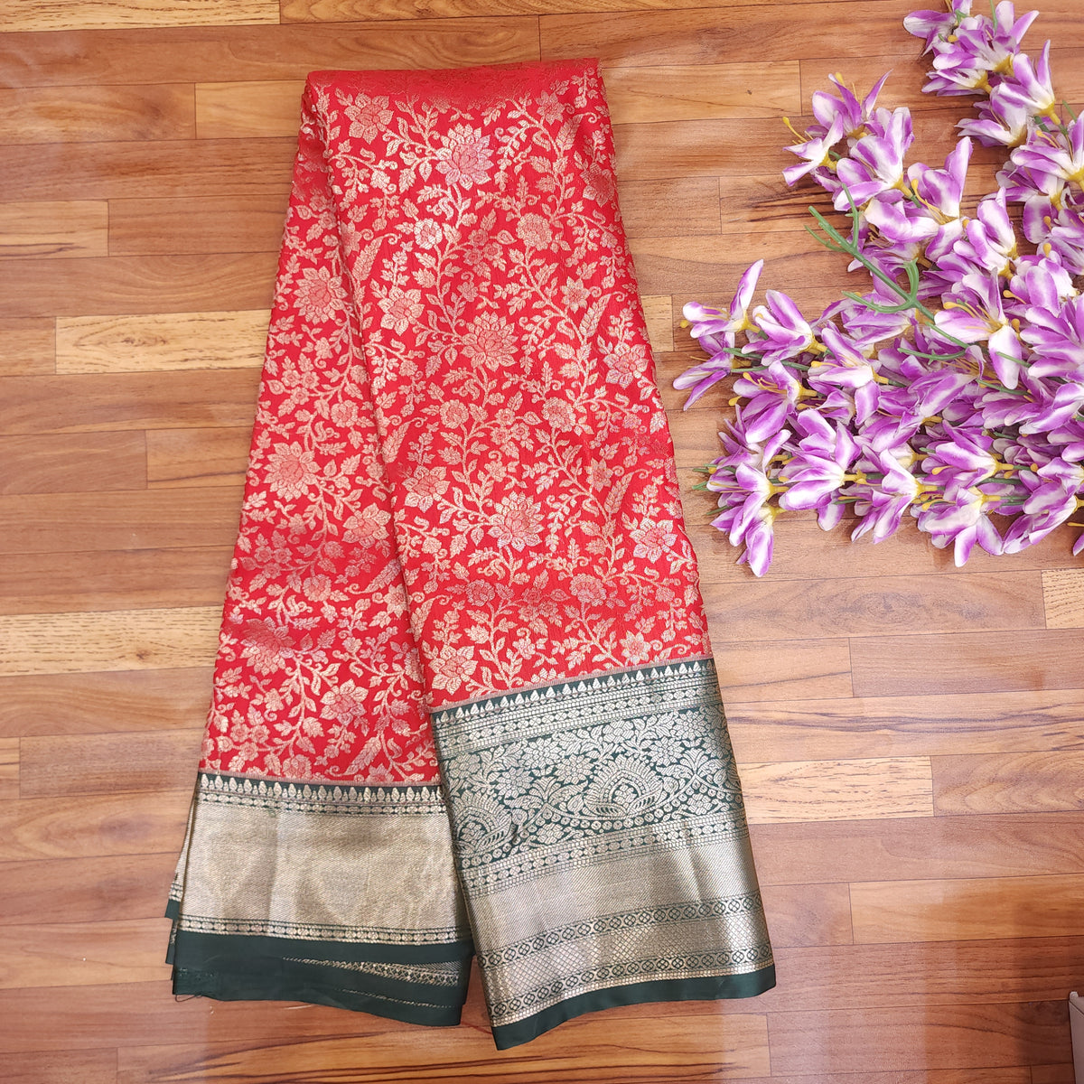 Semi Resham Kanchi Pattu Saree