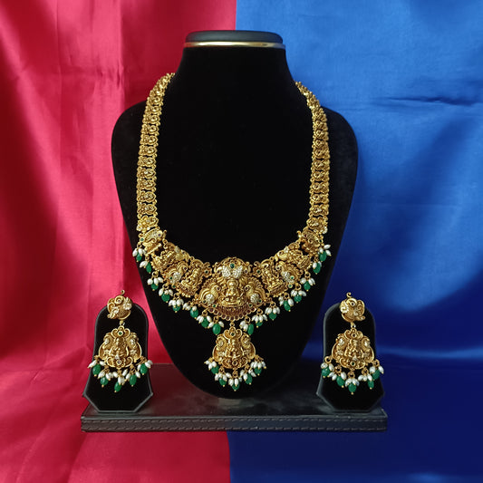 Beautiful Nakshi Long Necklace