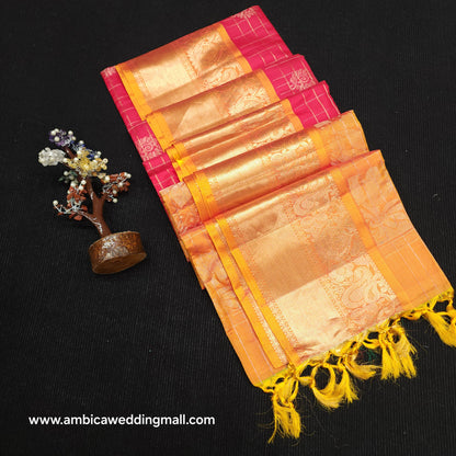 Kanchi Pattu Handloom Butta sarees ✨️