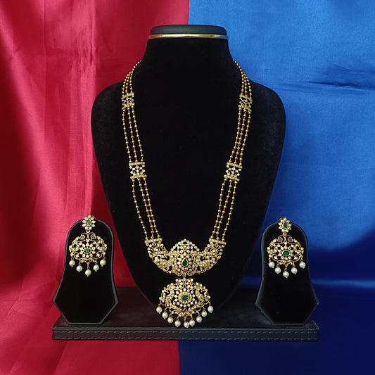 Beautiful Nakshi Long Necklace