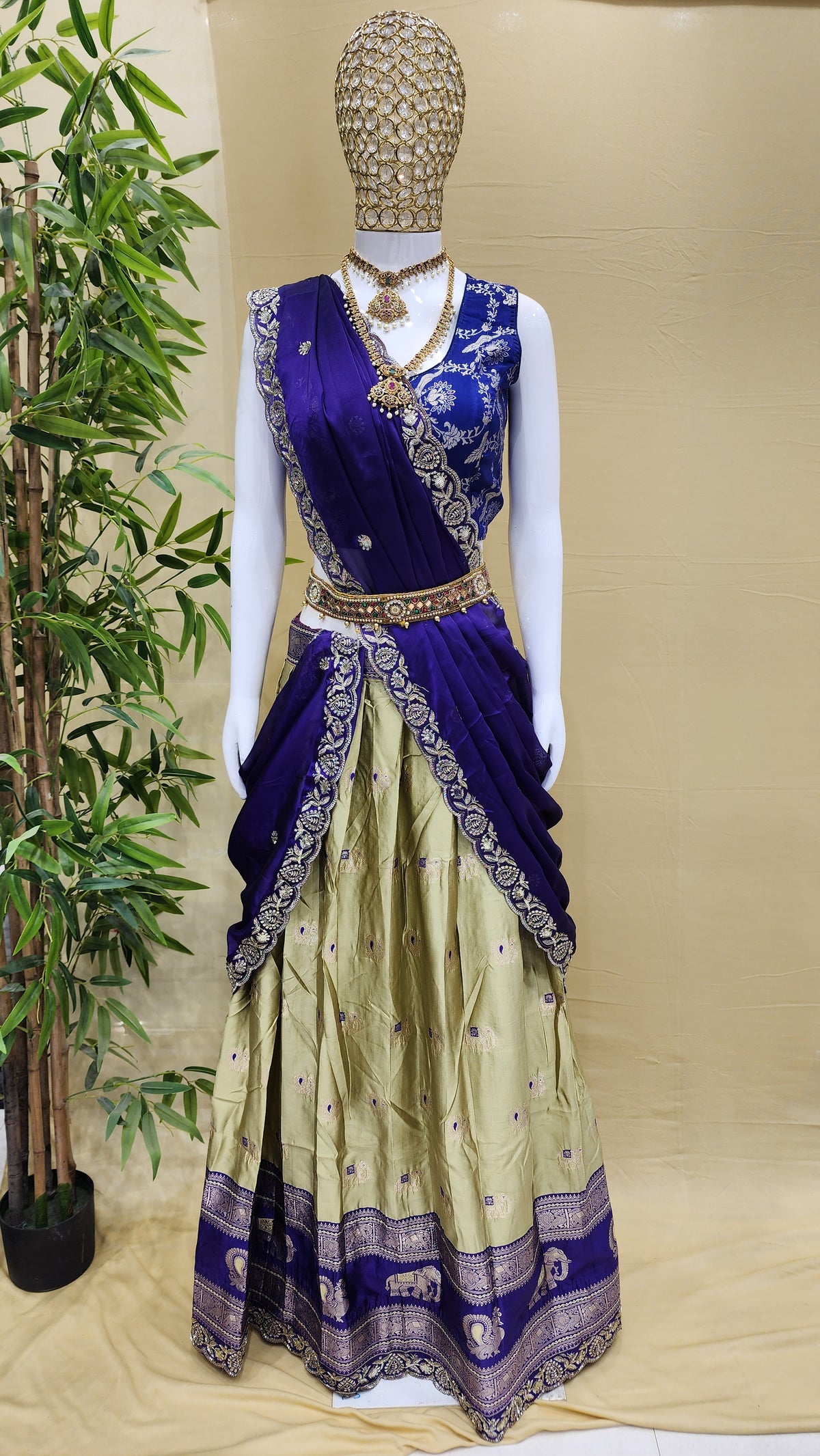 Free Size, Half Saree Collection ✨️