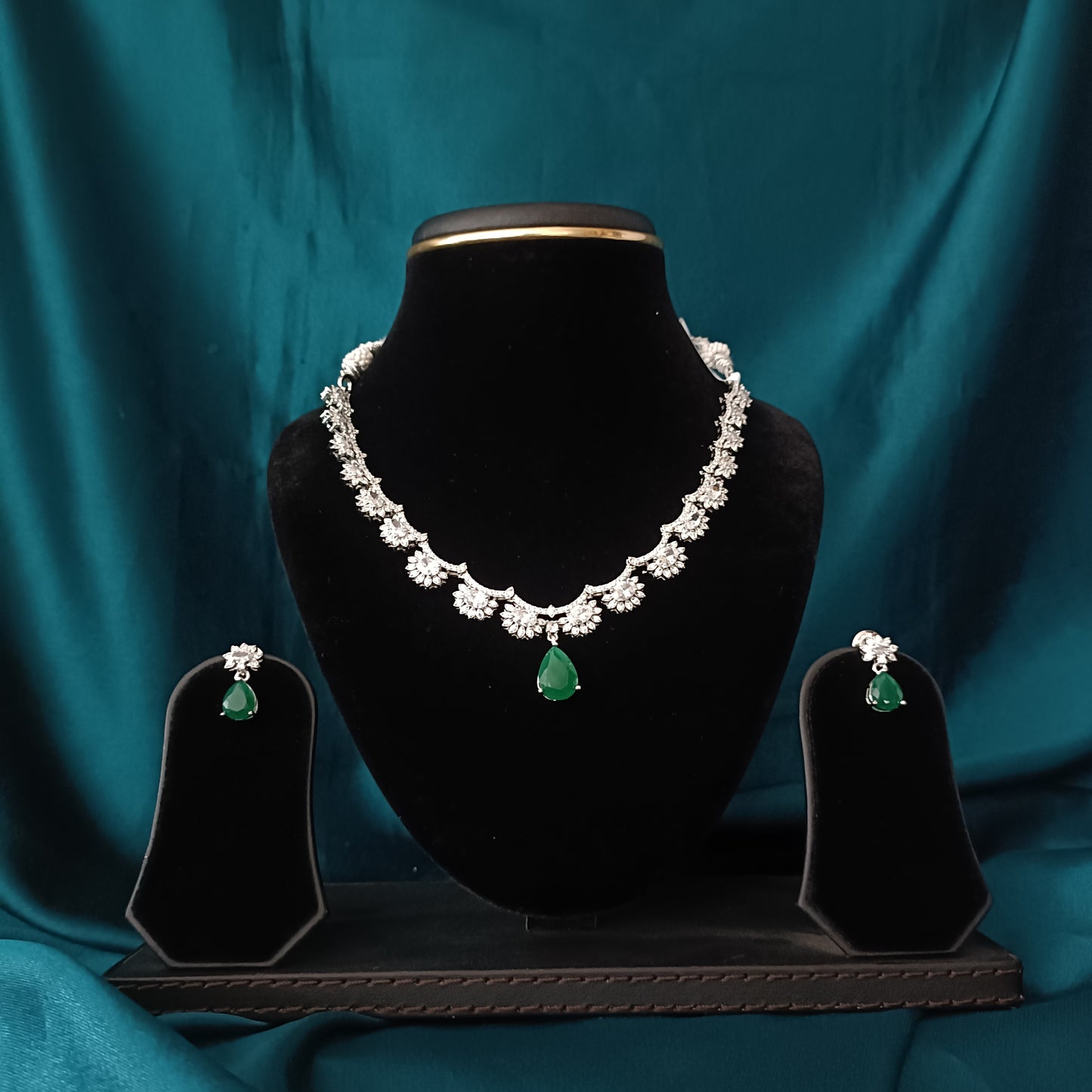 Elegant AD Zirconia Necklace