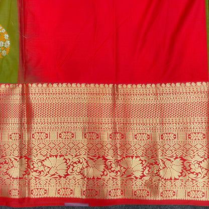 Kanchi Pattu Mix Lehenga Celebrate Your Heritage with a Twist & Vibrant Colours