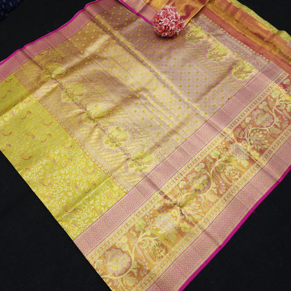 Special Bridal Kanchi Pattu Handloom Sarees😍