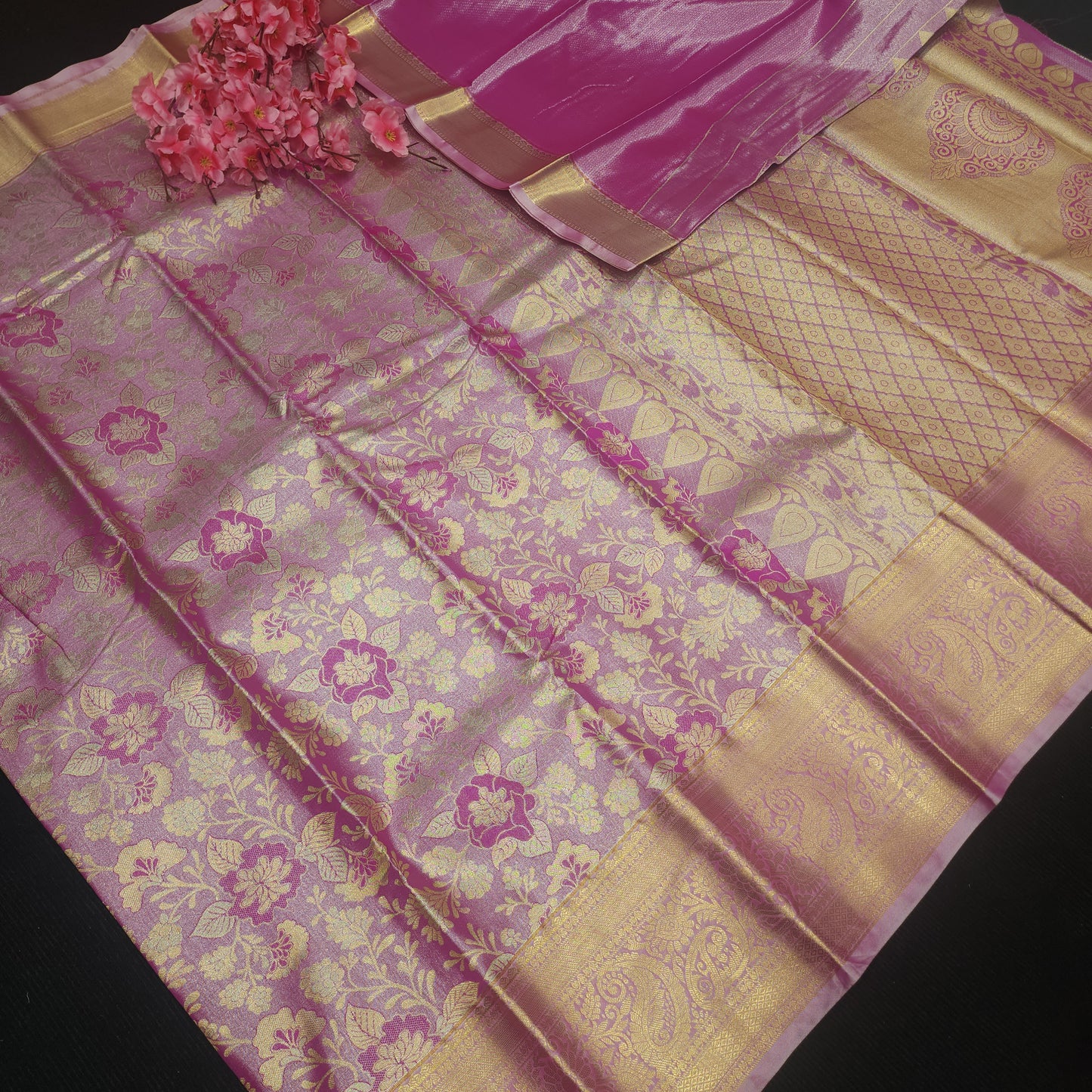 ✨️Semi Kanchi Pattu Pastel Sarees💫