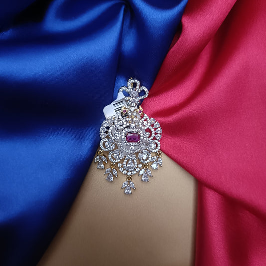 Beautiful GJ Pendent In Ruby Stone