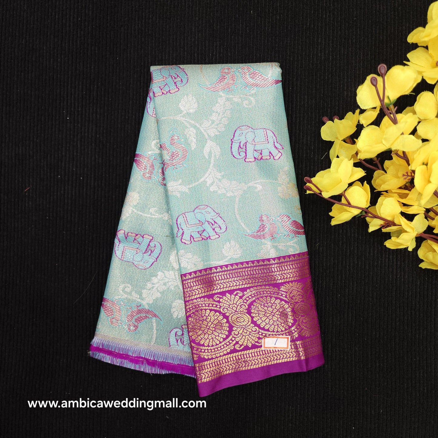 Kanchi Pattu Mix Lehengas [0 to 1.5 Years]