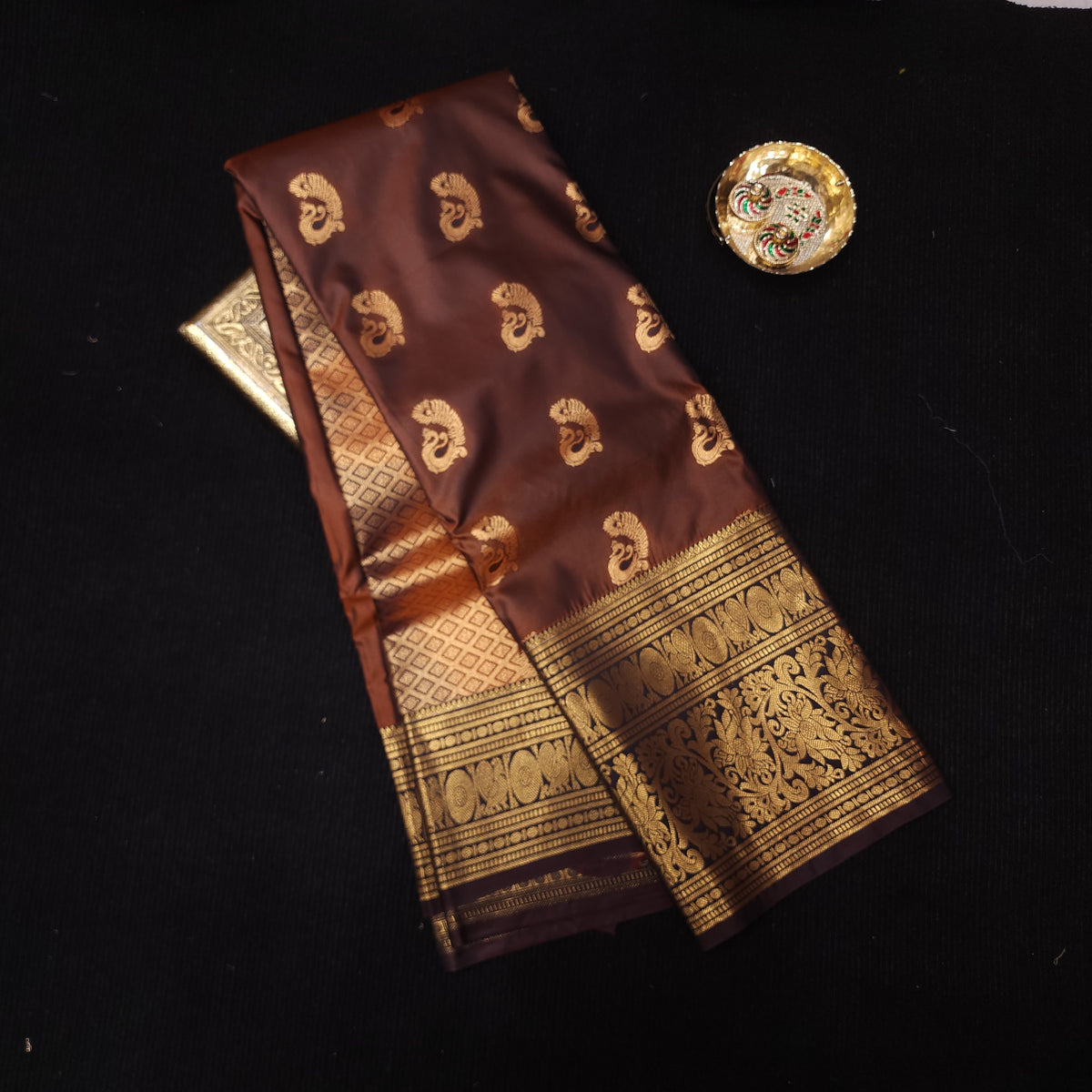 Semi Gadwal Pattu Saree