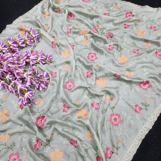 Fancy Designer Work Saree