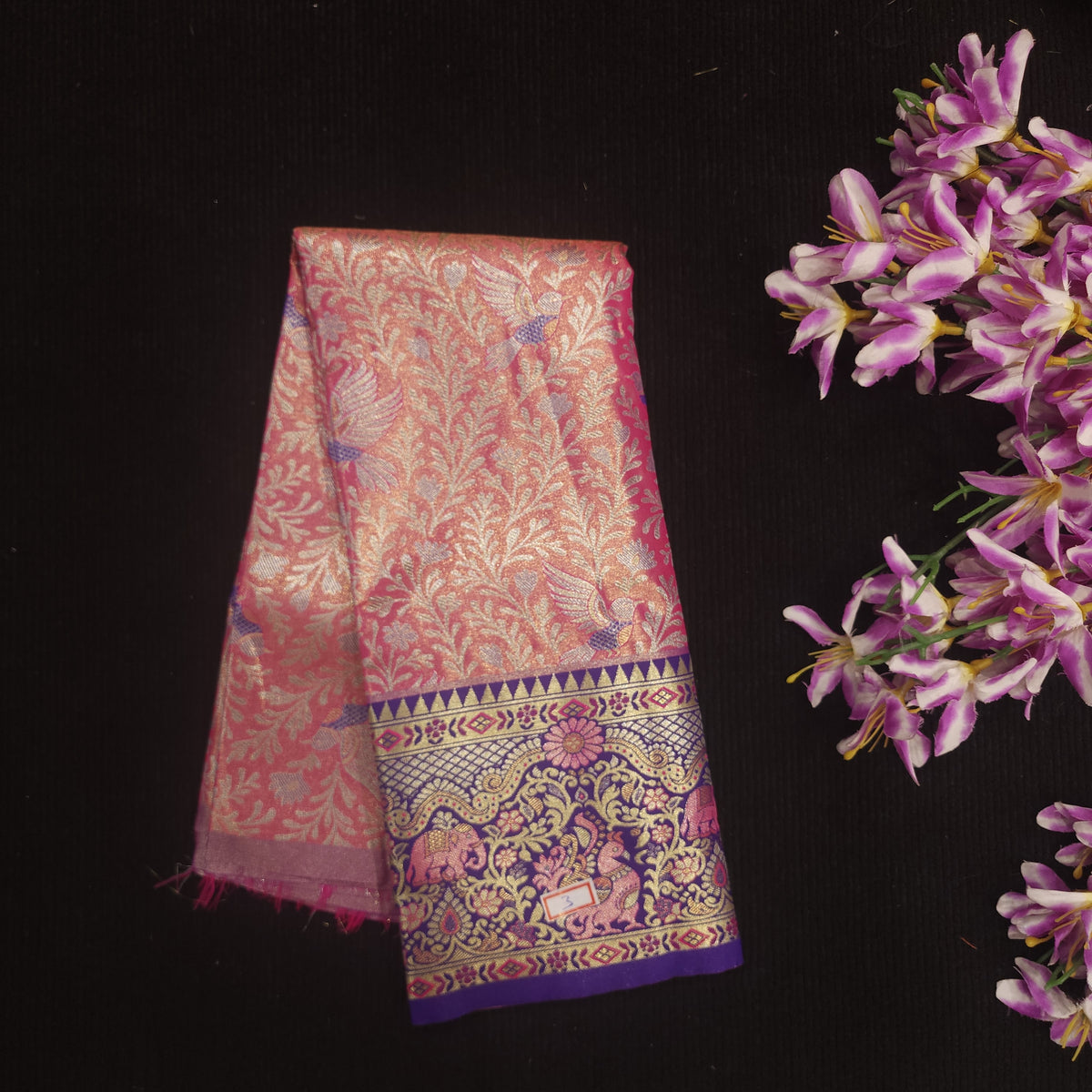 Kanchi Pattu Mix Lehengas [2 to 5 Years]