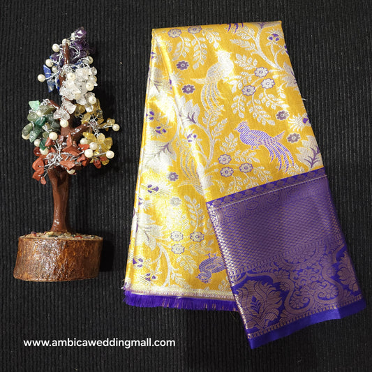 Kanchi Pattu Mix Lehengas [0 to 1.5 Years]
