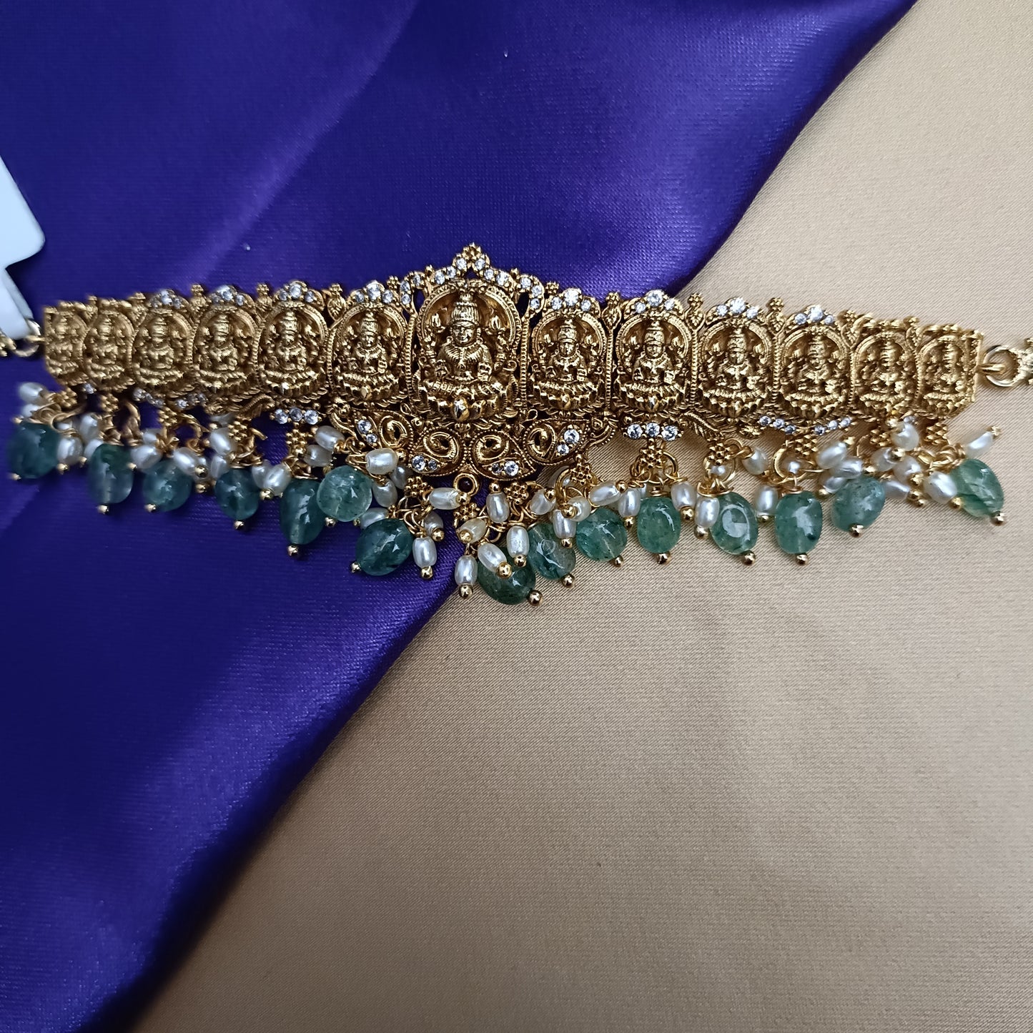 Beautiful Laxmi Idol Choker