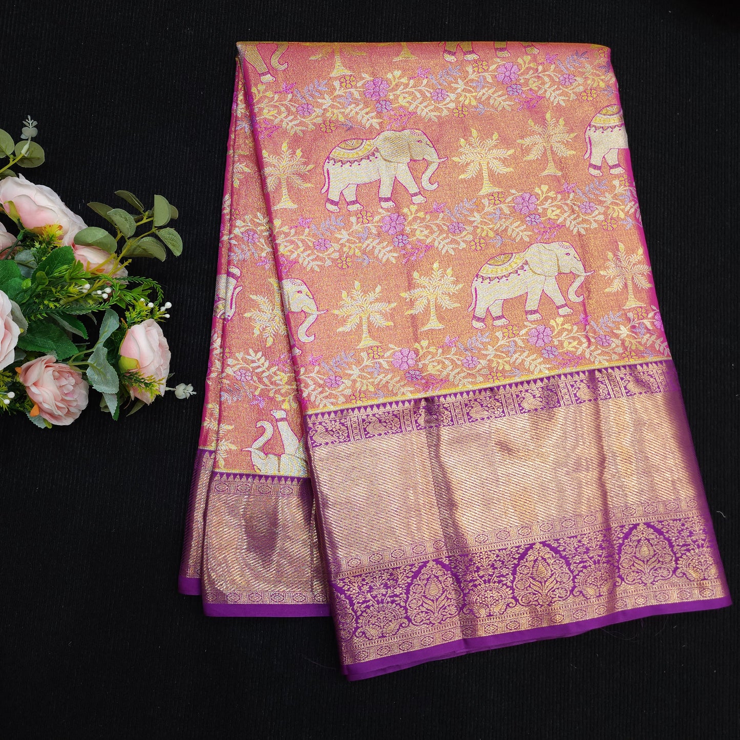 Semi Kanchi Pattu Sarees 😍✨️