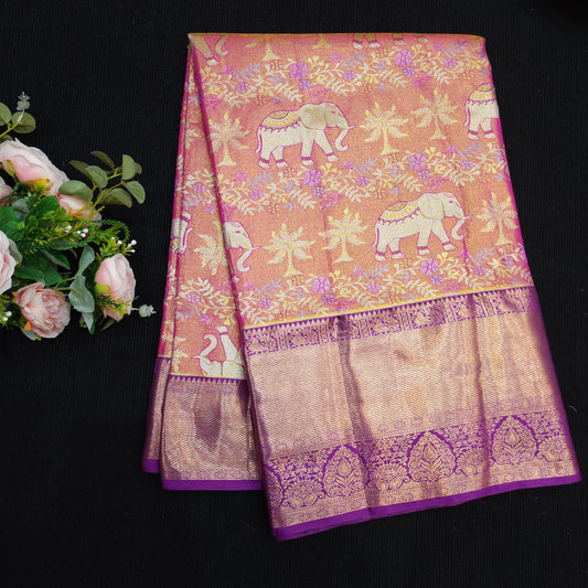 Semi Kanchi Pattu Sarees 😍✨️