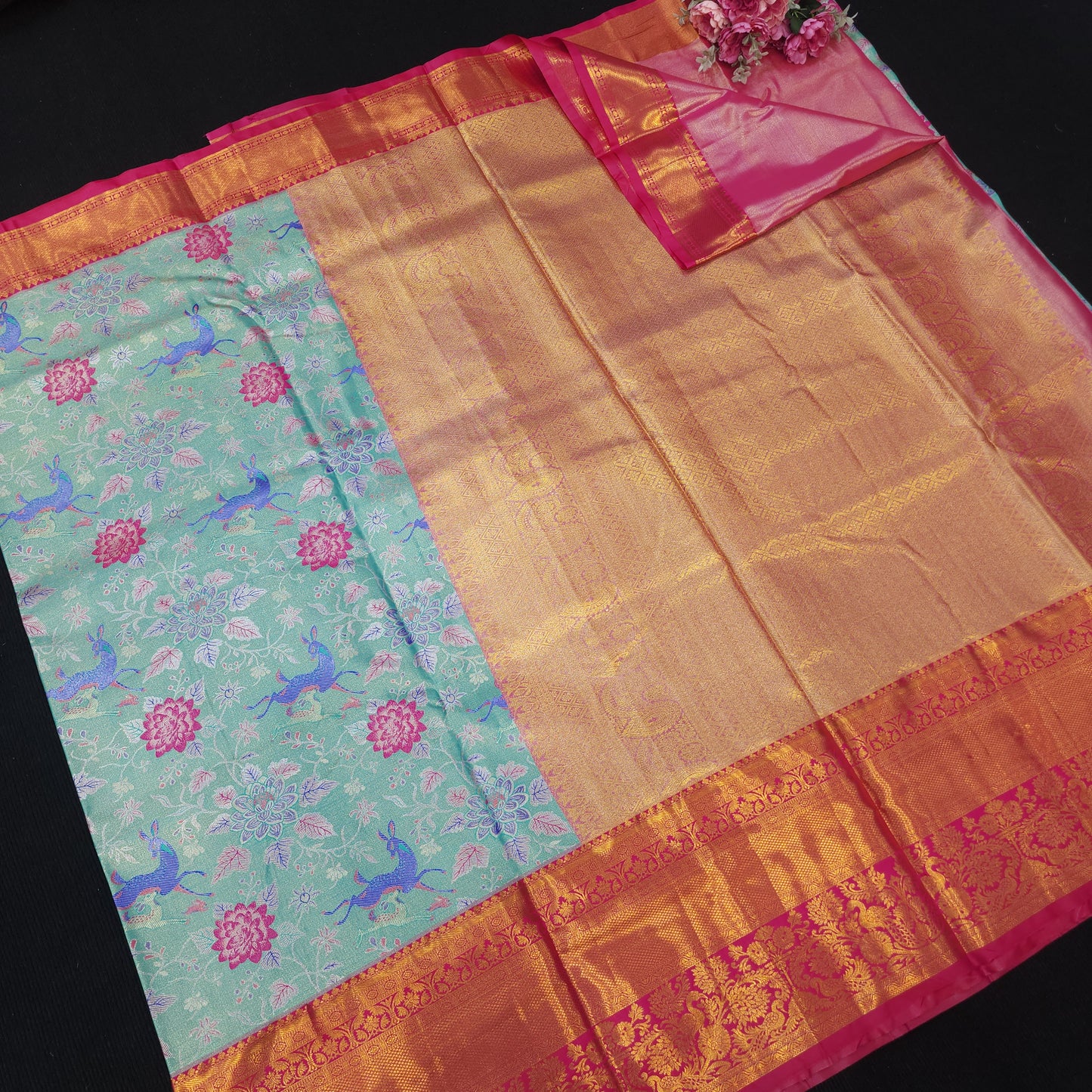 Semi Kanchi Pattu Sarees 😍✨️
