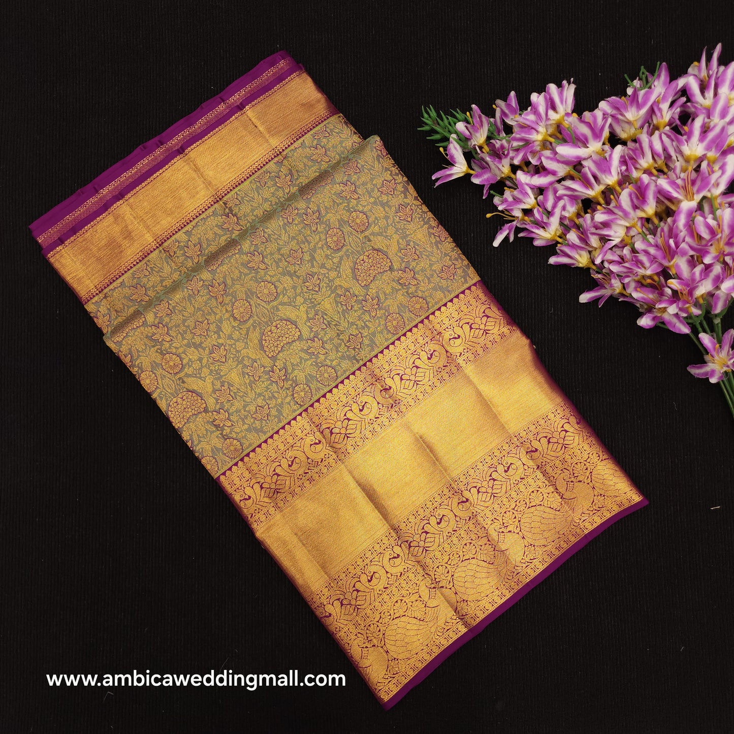 Pure Handloom Resham Kanchi Pattu Sarees 😍✨️