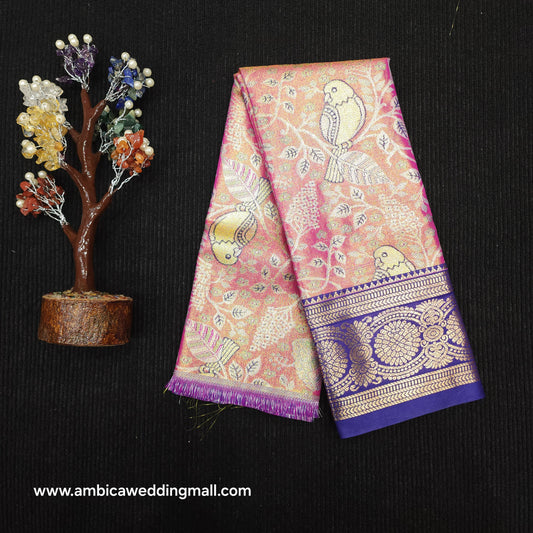 Kanchi Pattu Mix Lehengas [0 to 1.5 Years]