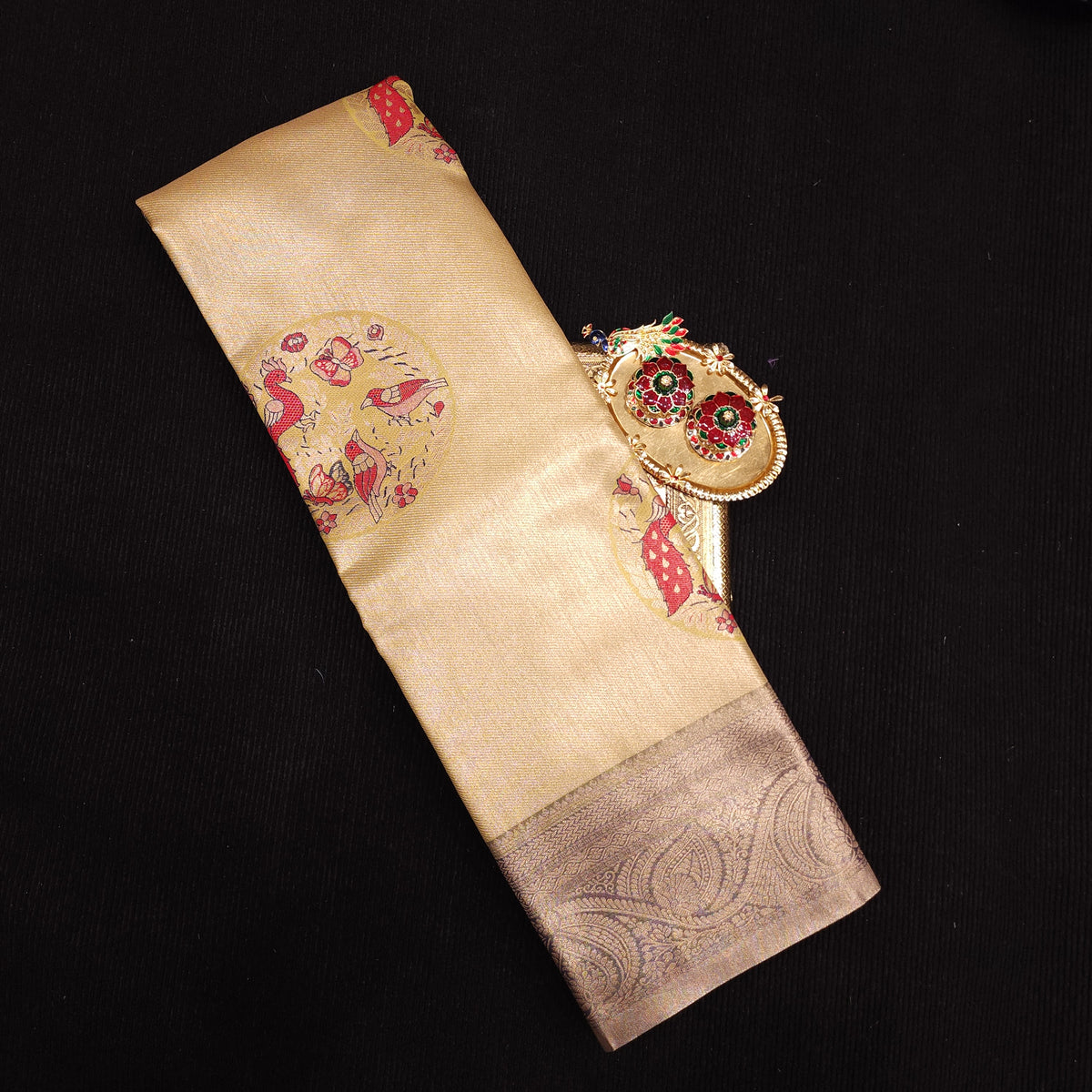 Semi Kanchi Pattu Saree ✨