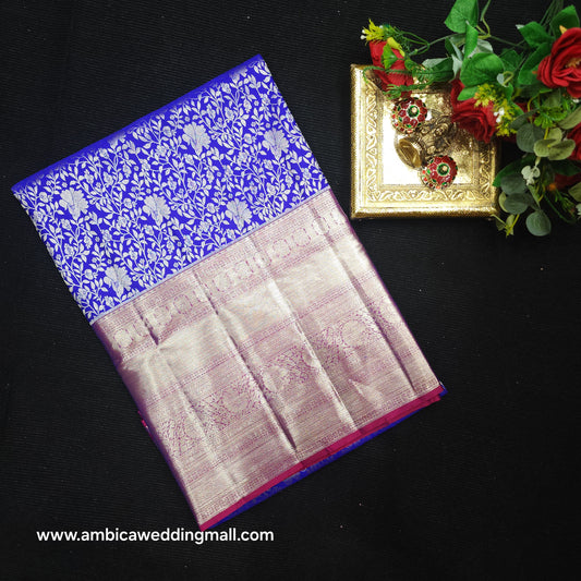 Pure Resham Bridal Kanchi Pattu Handloom Saree