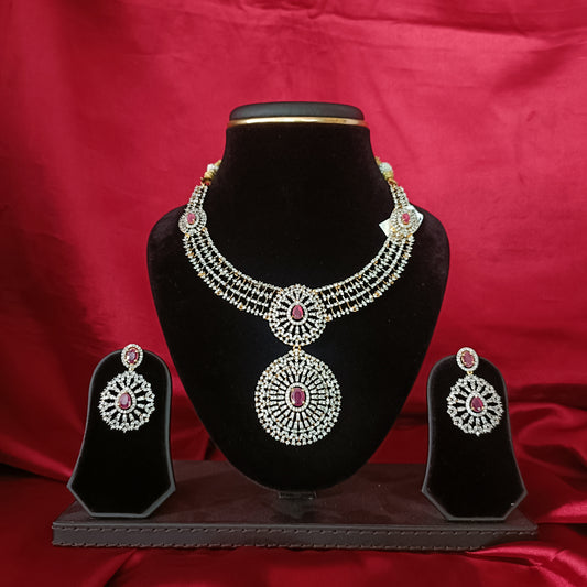 Beautiful Bridal Short Necklace