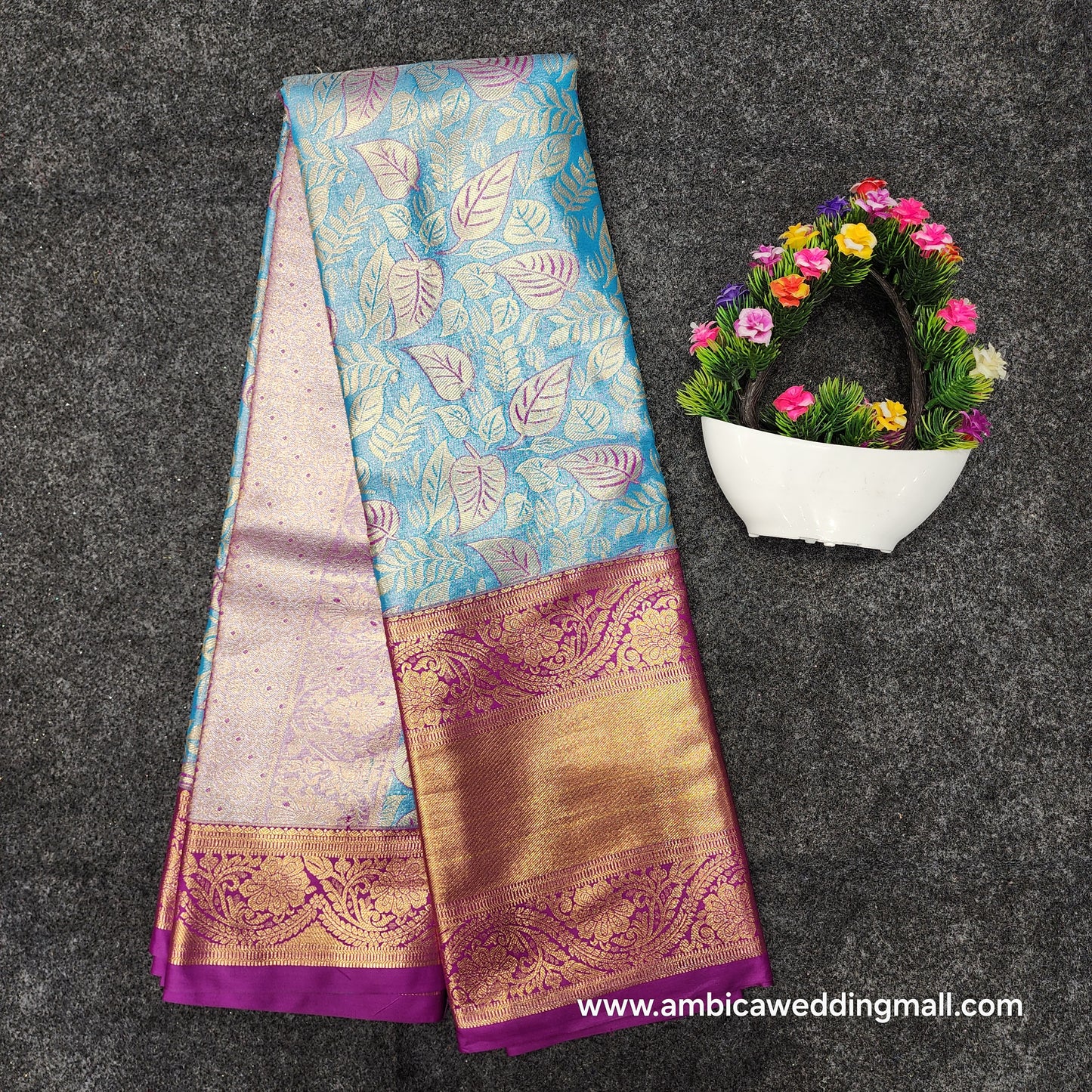 Kanchi Pattu 2gram gold mix pattu saree