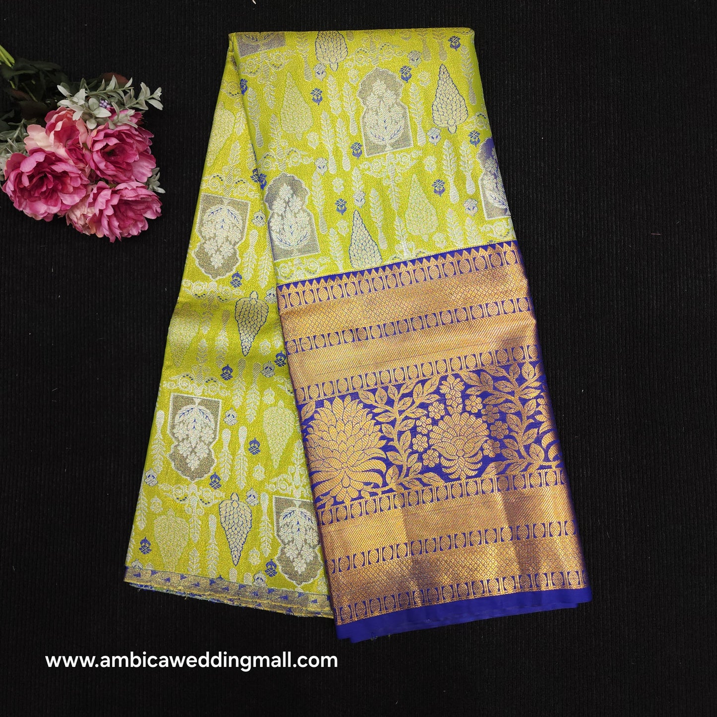 Kanchi Pattu Mix Lehengas [Free Size]
