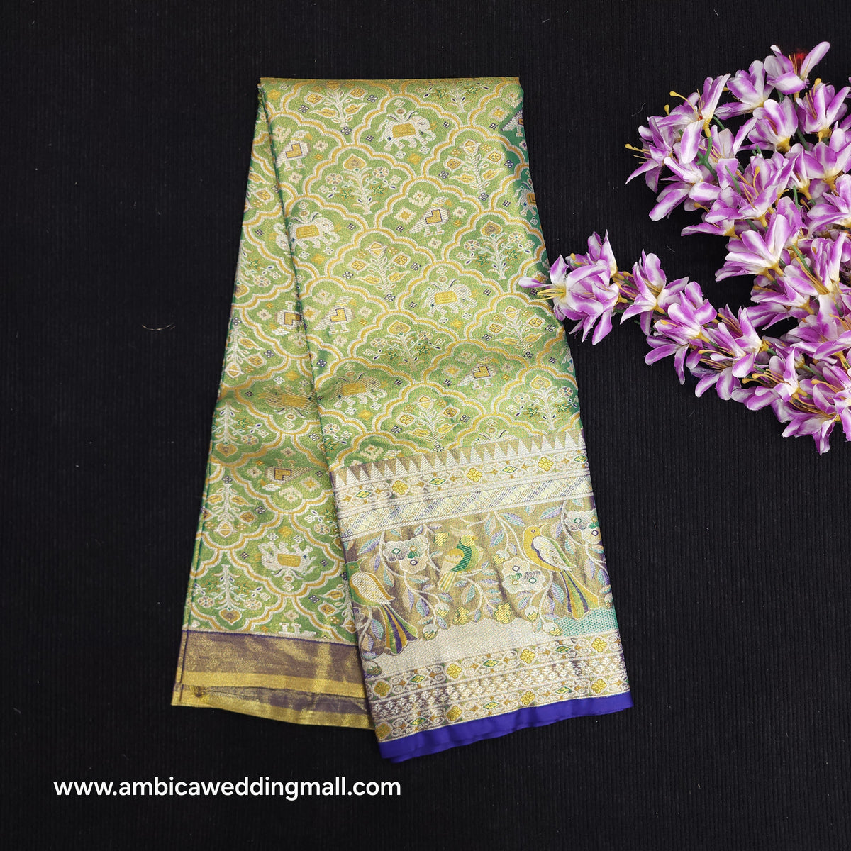 Kanchi Pattu Mix Lehengas [Free Size]