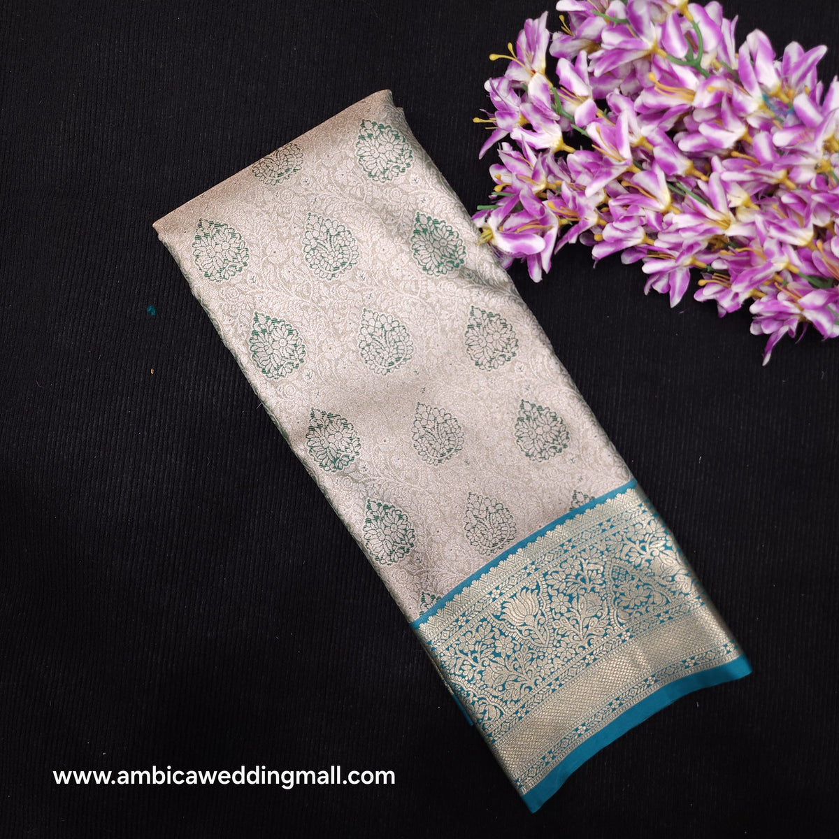 1 Gram Gold zari Tissue pattu saree✨️