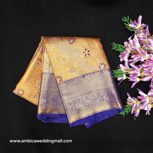 Semi Kanchi Pattu Tissue Sarees