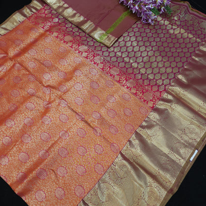 Semi Resham Kanchi Pattu Saree