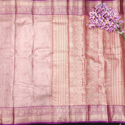 1 Gram Gold zari Tissue pattu saree✨️