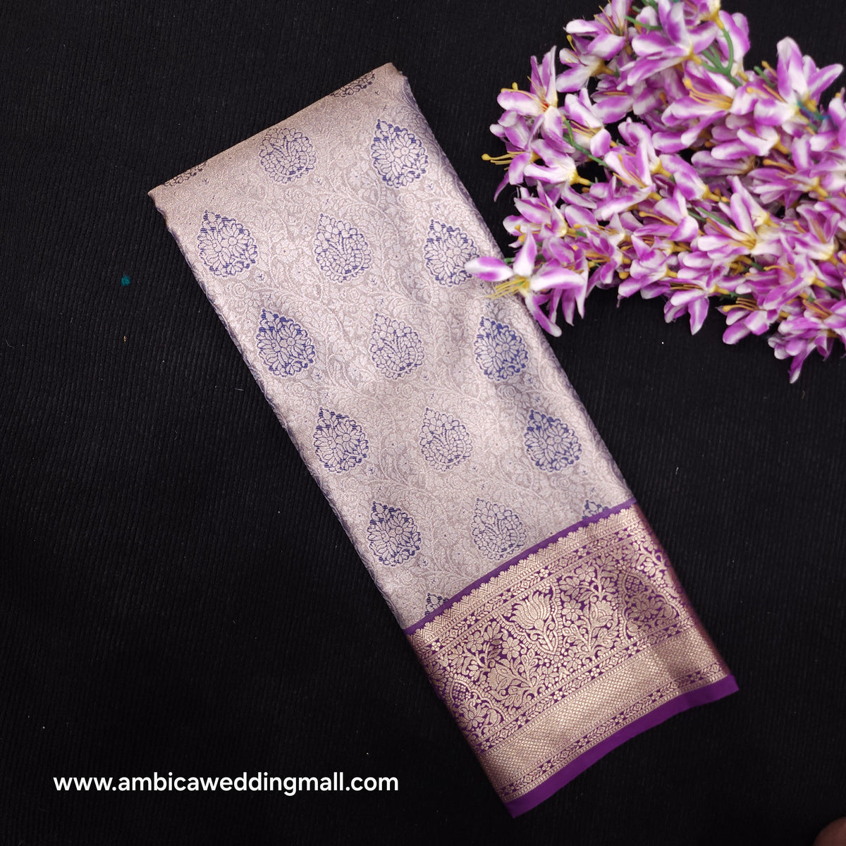 1 Gram Gold zari Tissue pattu saree✨️