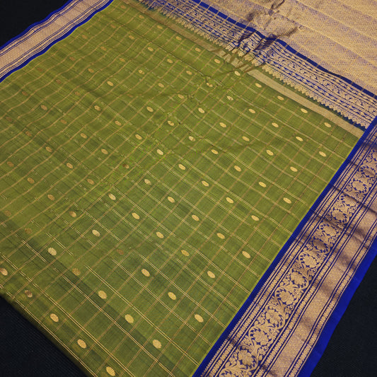 Gadwal Sico Pattu Handloom Sarees