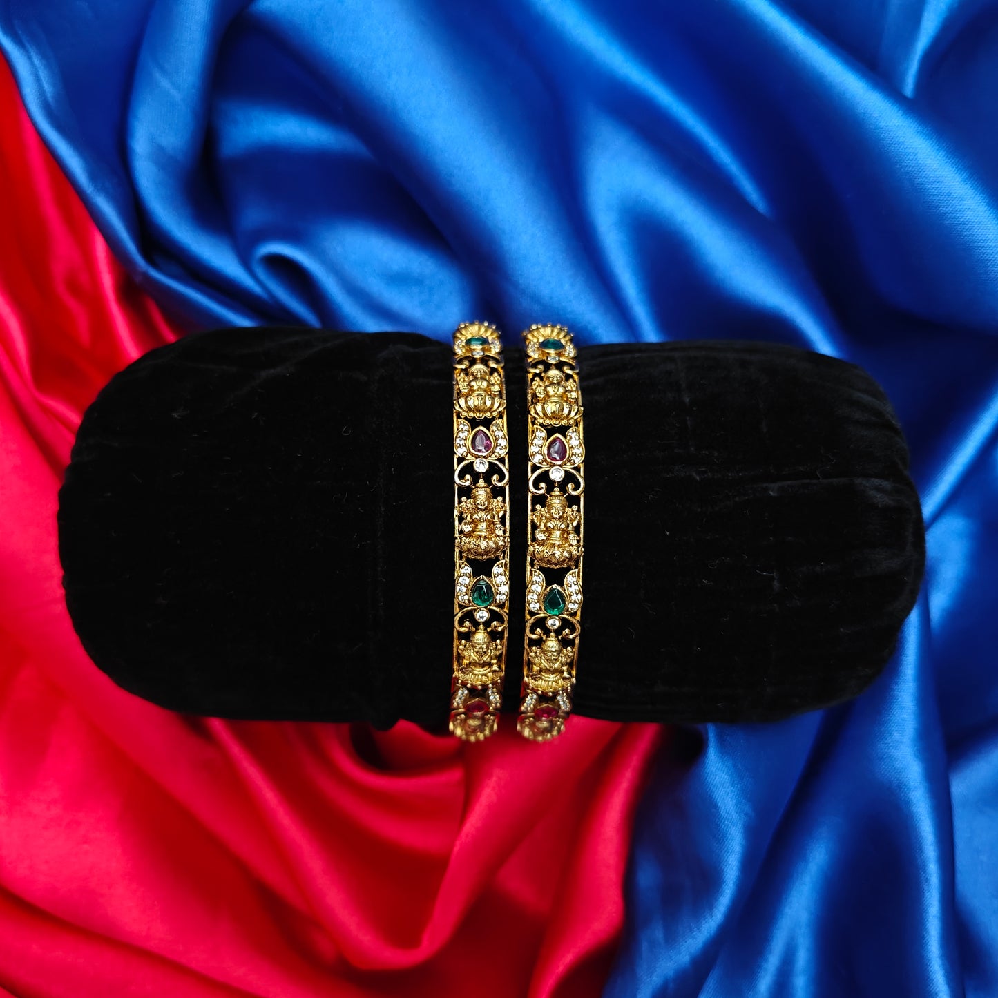 Beautiful Nakshi Bangle With Laxmi Idol - Ambica Wedding Mall