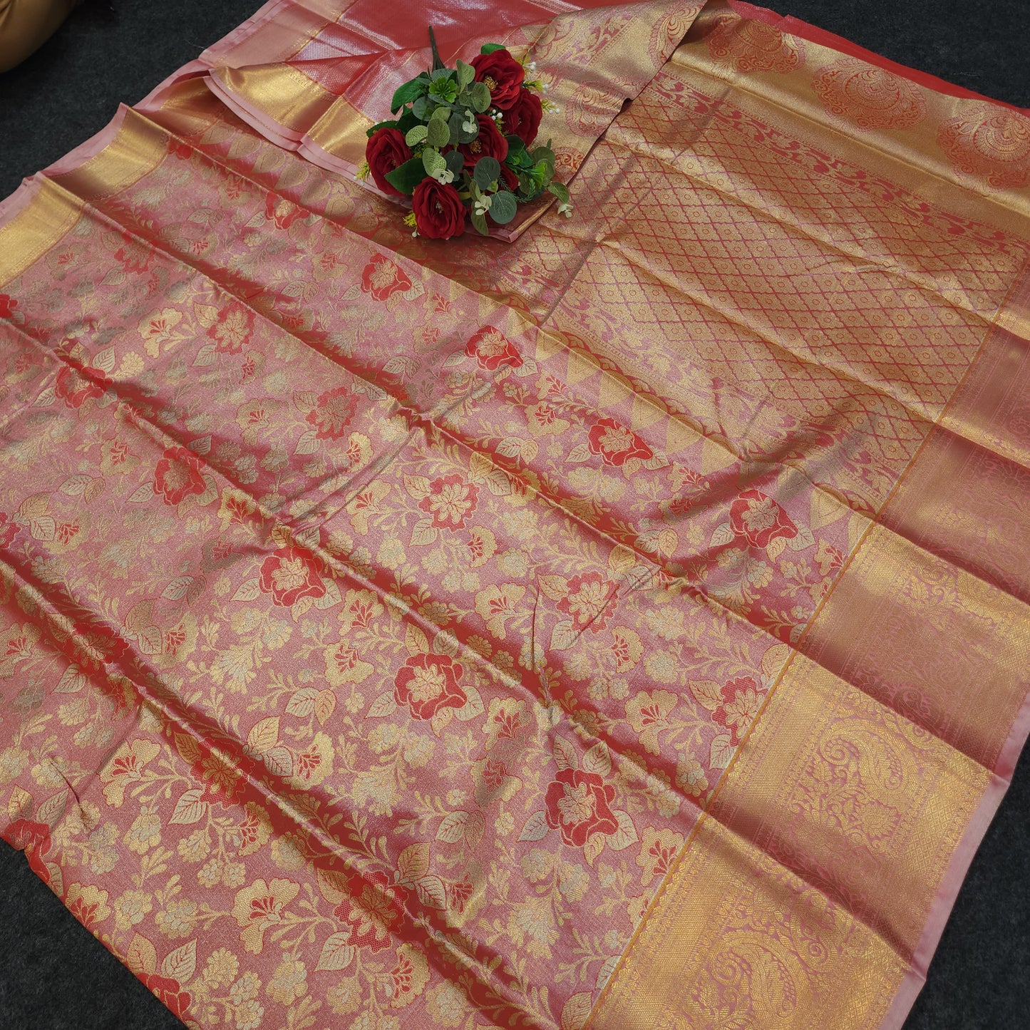 A+ Zari Kanchi Pattu Sarees💫