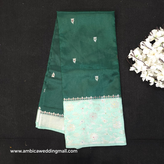 Raw Mango Banaras Pattu Sarees