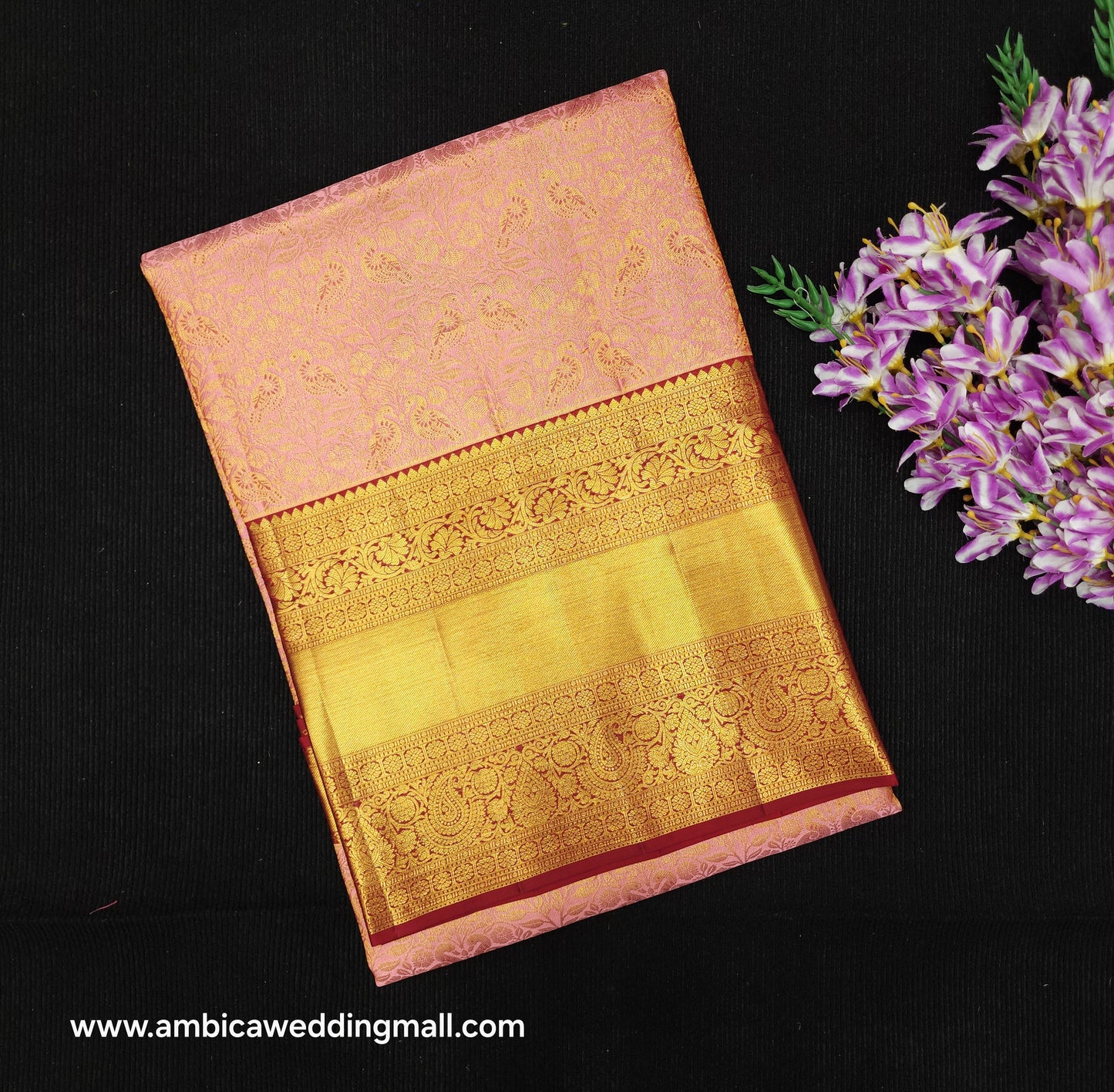 Bridal Resham Pure Handloom Kanchi Sarees