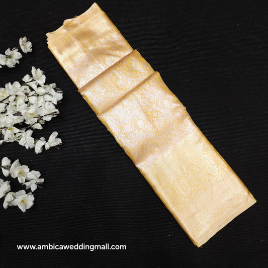 Semi Kanchi Pattu Pastel Sarees💫
