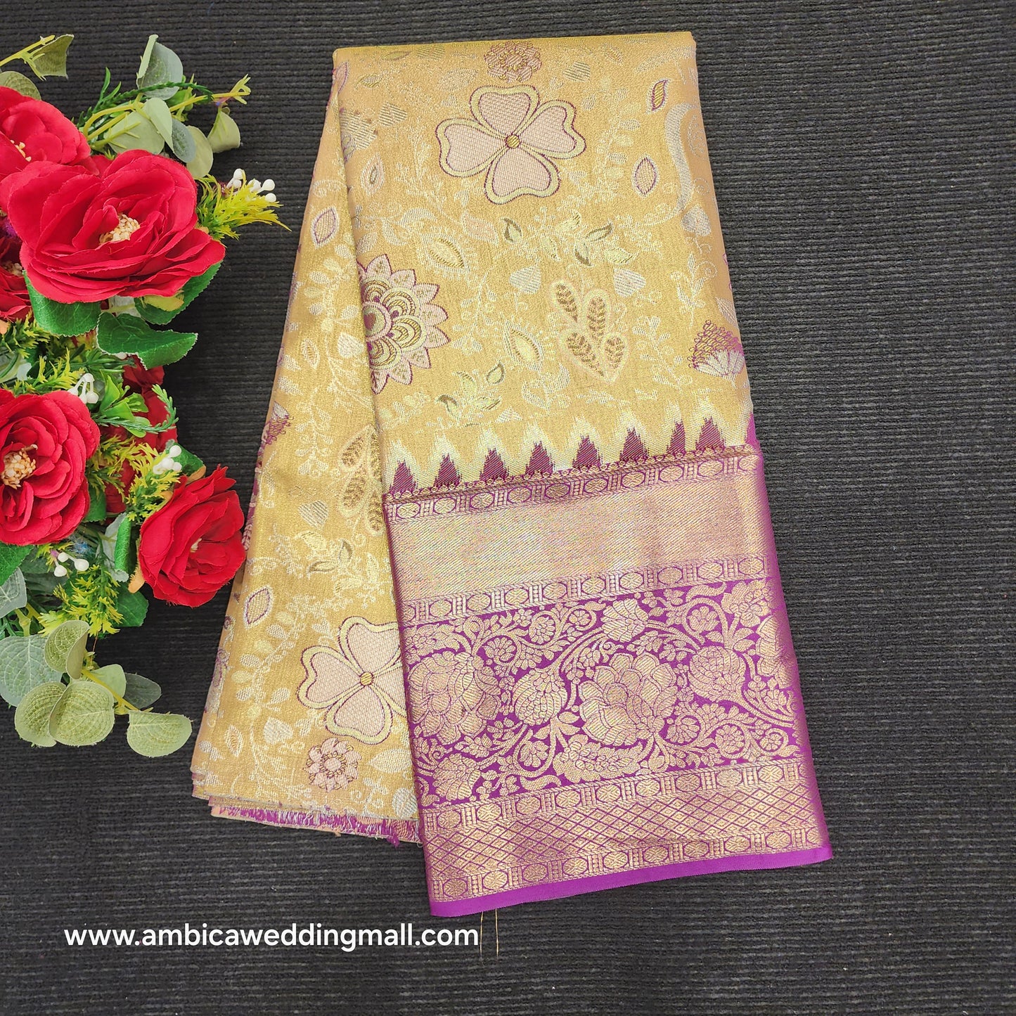 Buy Stunning Kanchi pattu mix Lehenga [5 To 8 Years]