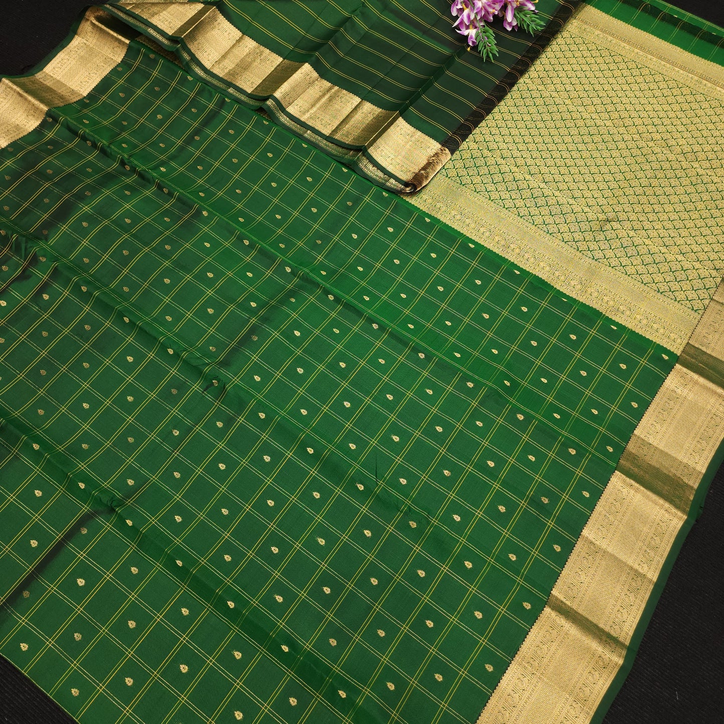 Vintage Handloom Light Weight Kanchi Butta Sarees