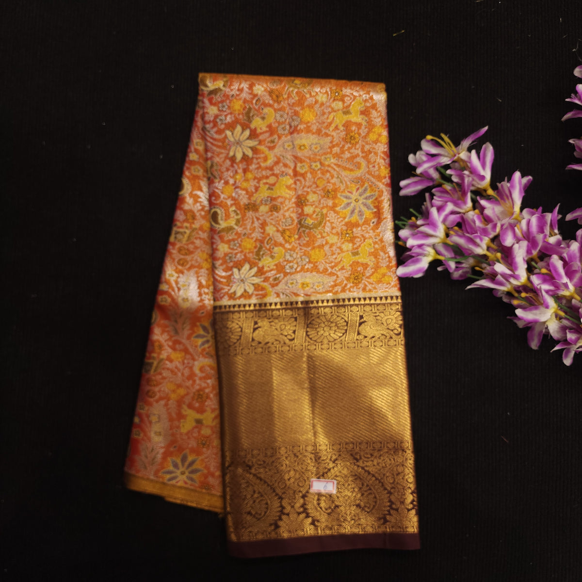 Kanchi Pattu Mix Lehengas [5 To 8 Years ]