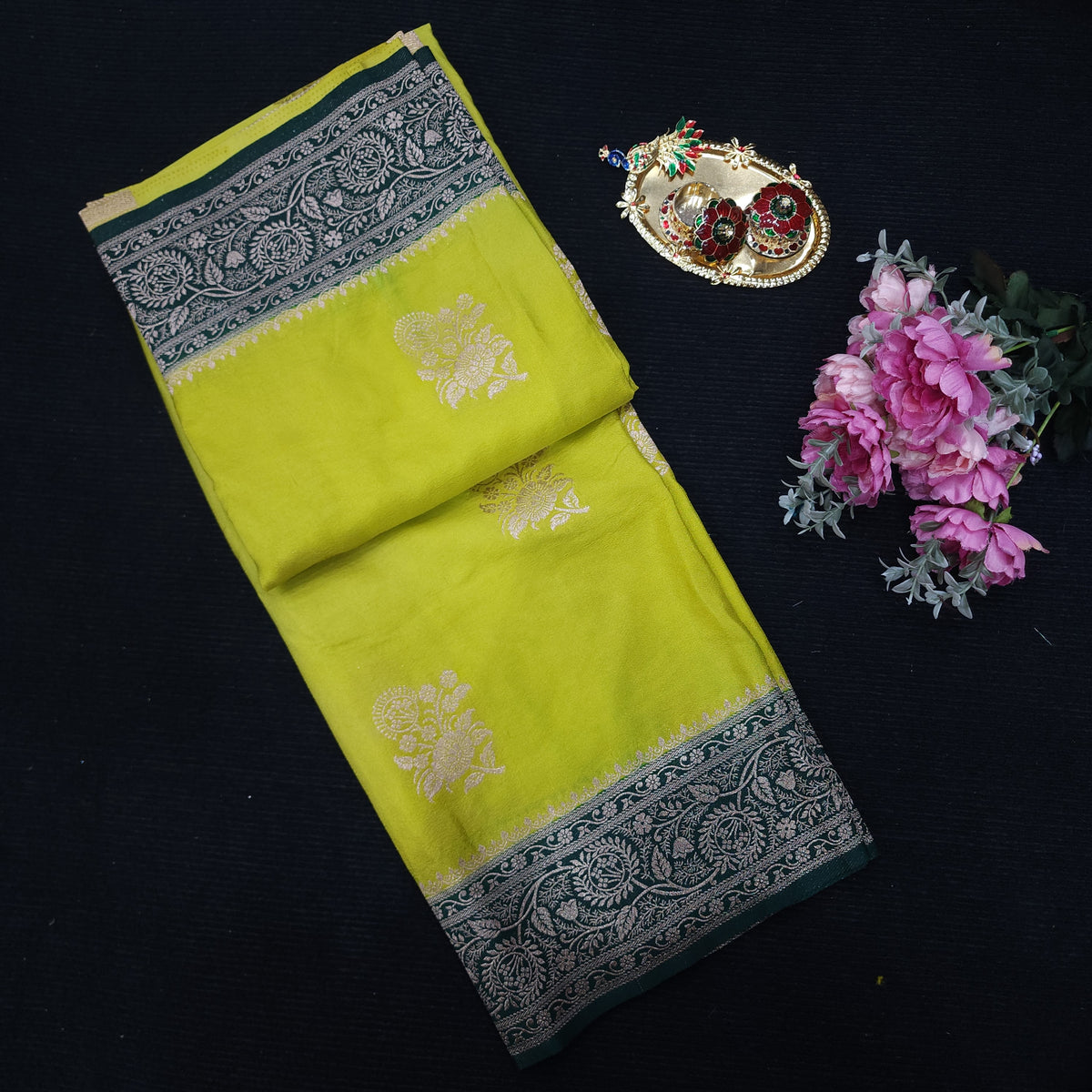 Banaras Georgette saree