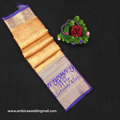 Semi  Kanchi Pattu Saree