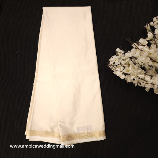 Mysore Silk Crape Saree - MS890