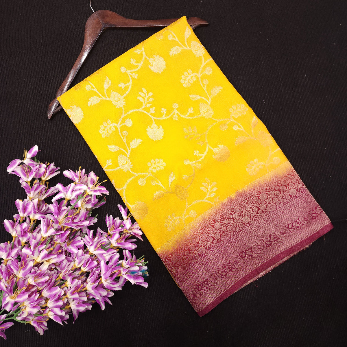 Banaras Georgette Saree