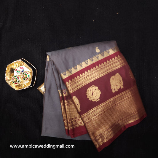 Semi Gadwal Pattu saree